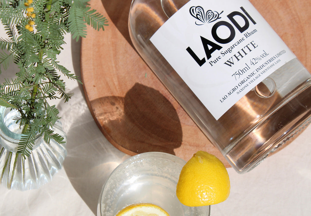 無農薬オーガニッククラフトラム酒LAODI ラオディ  おすすめラム酒ベースカクテルレシピやアレンジお菓子レシピ（ラムレーズンやケーキ）掲載中