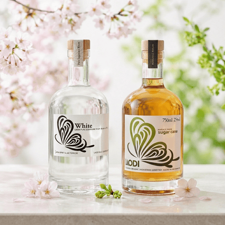 PURE SUGARCANE RHUM ラム酒　750ml 【新品未開封】 送料無料・数量限定】Set A『ホワイト＆シュガーケイン』 | 無農薬